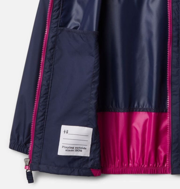 Kids' Columbia Flash Challenger Windbreaker Jackets Fuchsia / Navy | CA-U0638