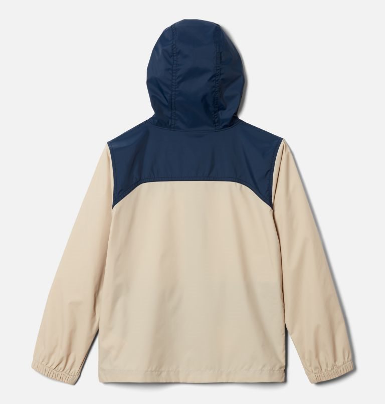 Kids' Columbia Glennaker Rain Jackets Navy / Khaki | CA-VLA54