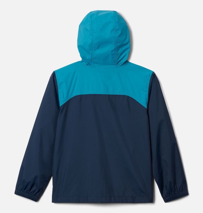 Kids' Columbia Glennaker Rain Jackets Turquoise / Navy | CA-T43L8