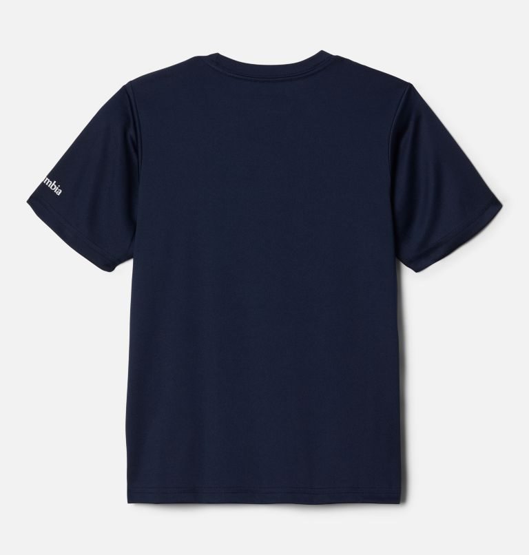 Kids' Columbia Grizzly Ridge Short Sleeve Graphic T Shirts Navy | CA-WC846