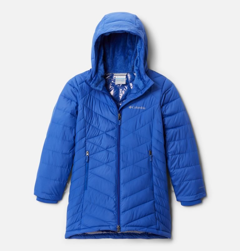 Kids\' Columbia Heavenly Long Jackets Blue | CA-KA50L