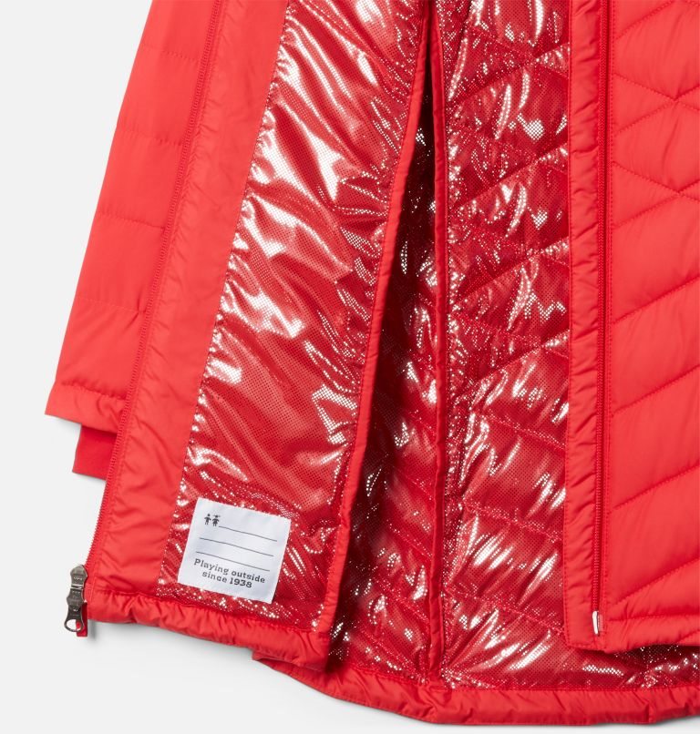 Kids' Columbia Heavenly Long Jackets Red | CA-F8A35