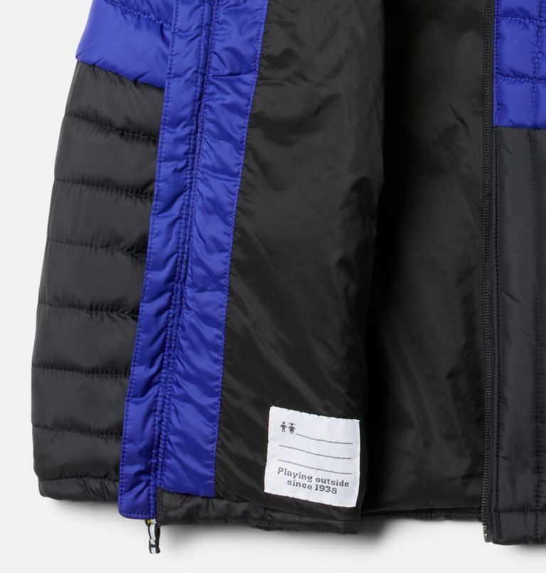 Kids' Columbia Humphrey Hills Puffer Jackets Navy / Black | CA-CL503