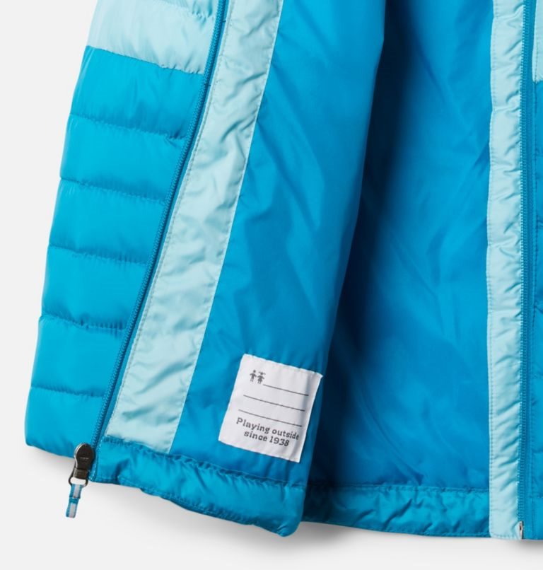 Kids' Columbia Humphrey Hills Puffer Jackets Turquoise | CA-O15AL