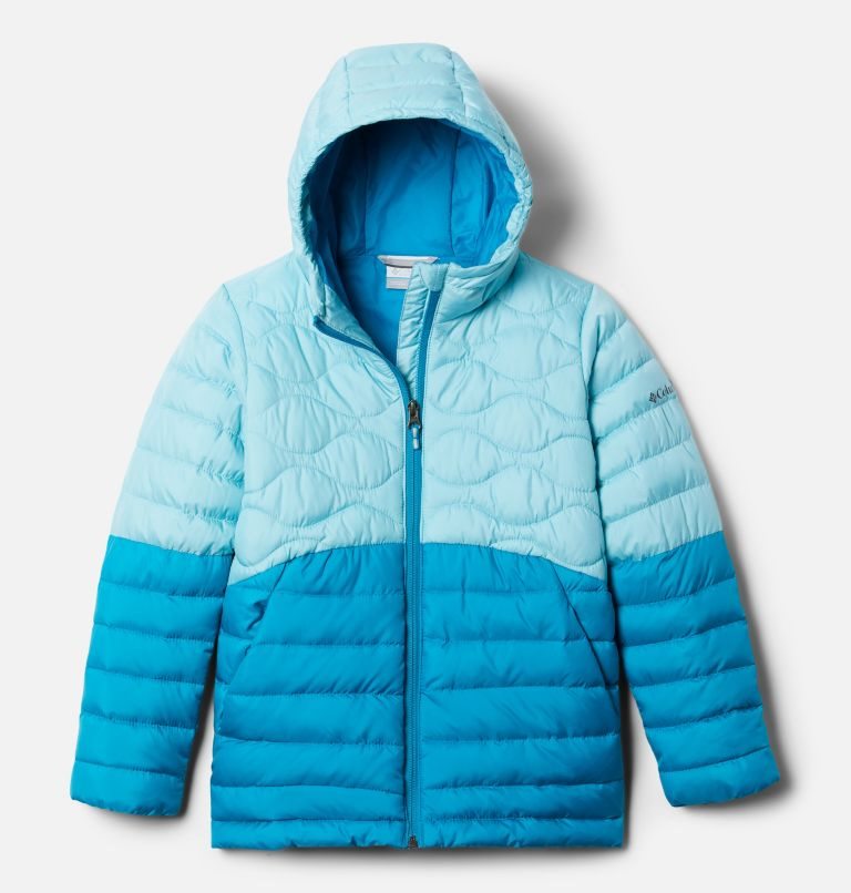 Kids\' Columbia Humphrey Hills Puffer Jackets Turquoise | CA-O15AL