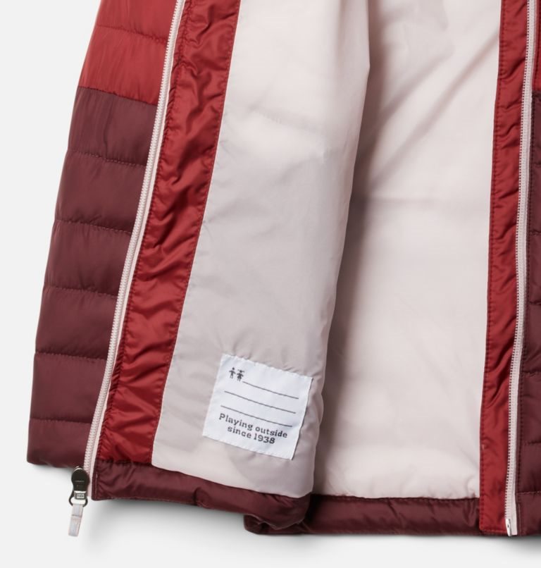 Kids' Columbia Humphrey Hills Puffer Jackets Red | CA-TA360