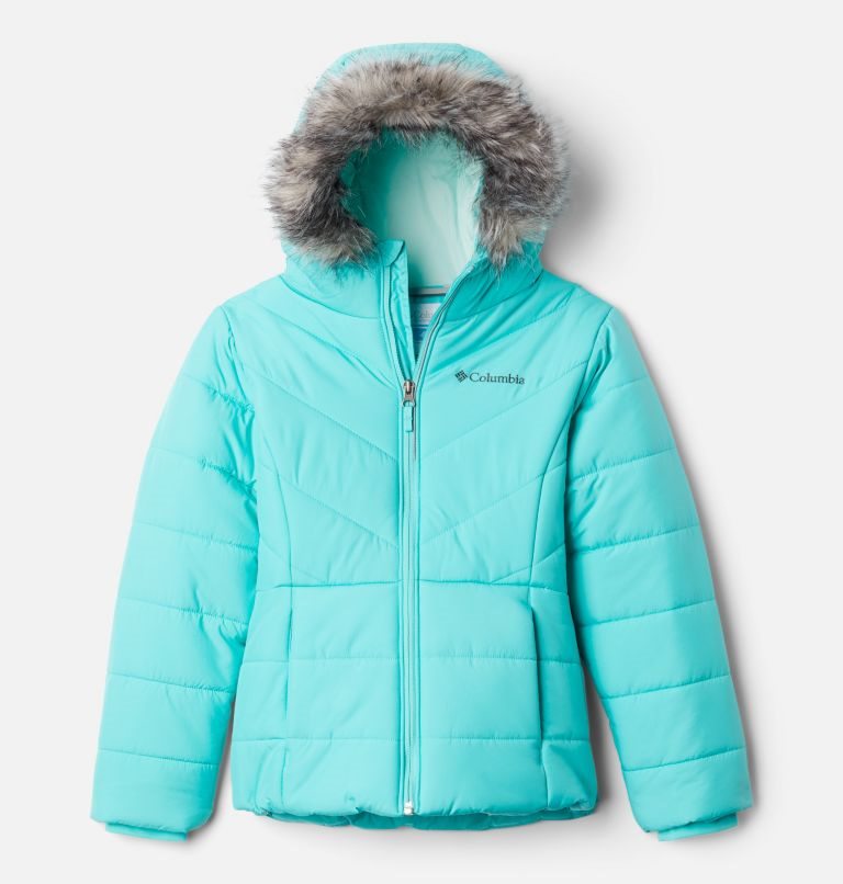 Kids\' Columbia Katelyn Crest Jackets Turquoise | CA-X461A