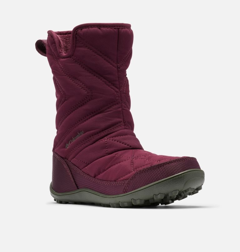 Kids' Columbia Minx Slip III Boots Fuchsia | CA-O165L