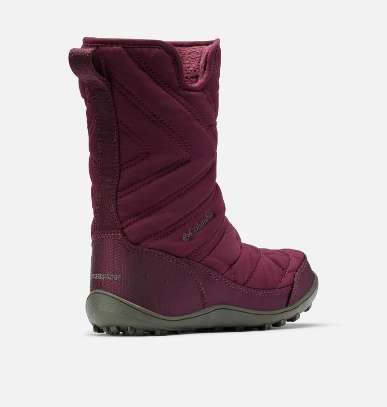 Kids' Columbia Minx Slip III Boots Fuchsia | CA-O165L