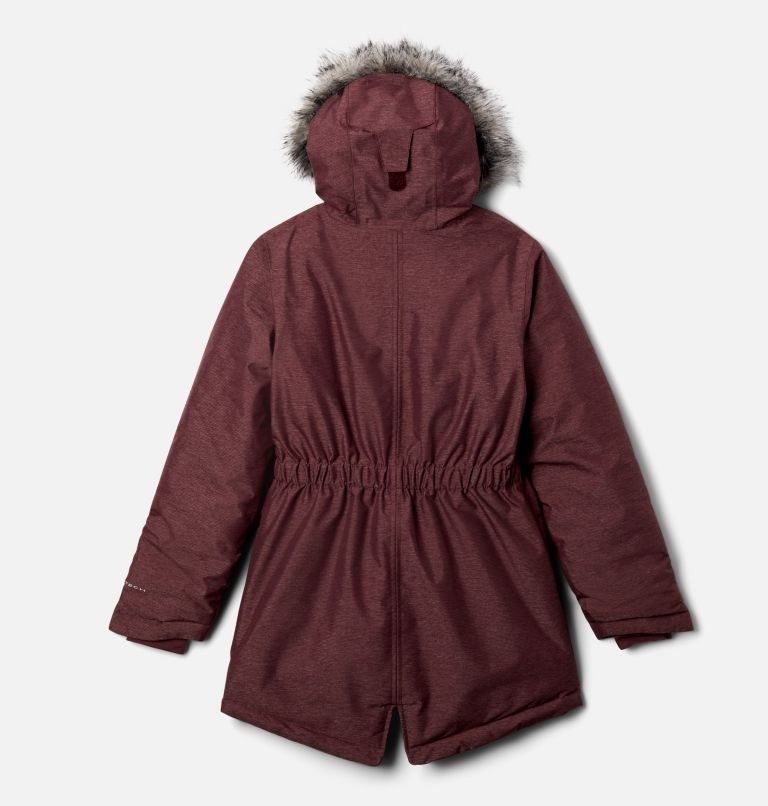 Kids' Columbia Nordic Strider Jackets Burgundy | CA-Z3C05