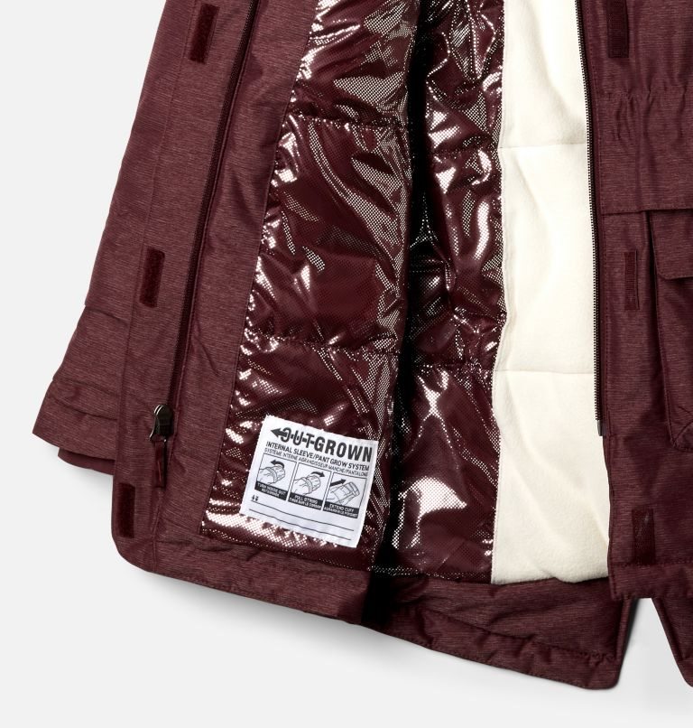 Kids' Columbia Nordic Strider Jackets Burgundy | CA-Z3C05