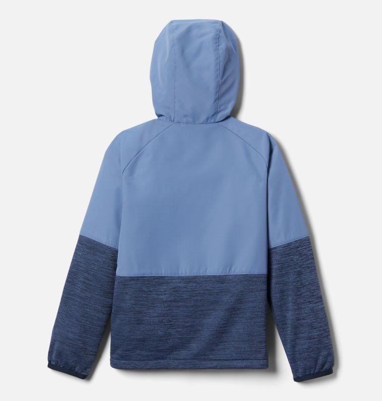 Kids' Columbia Out-Shield Dry Full Zip Fleece Jackets Blue | CA-P1483