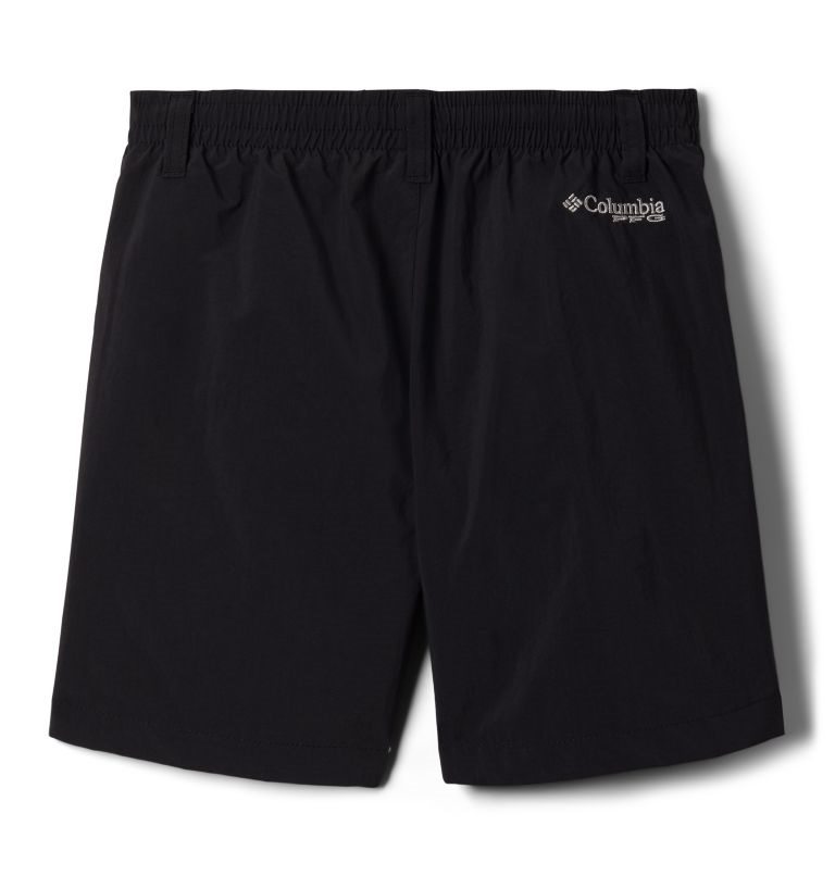 Kids' Columbia PFG Backcast Shorts Black | CA-H1L46