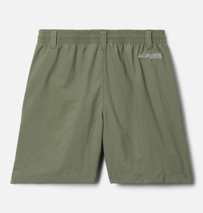 Kids' Columbia PFG Backcast Shorts Olive | CA-F6A31