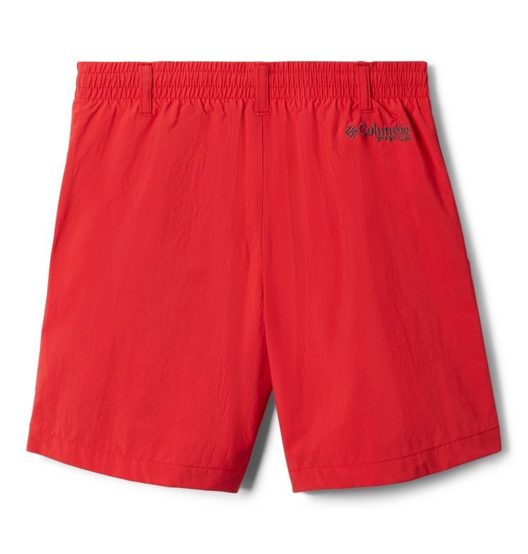 Kids' Columbia PFG Backcast Shorts Red | CA-J045C