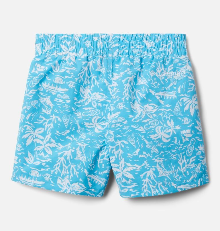 Kids' Columbia PFG Super Backcast Shorts Turquoise | CA-AA618