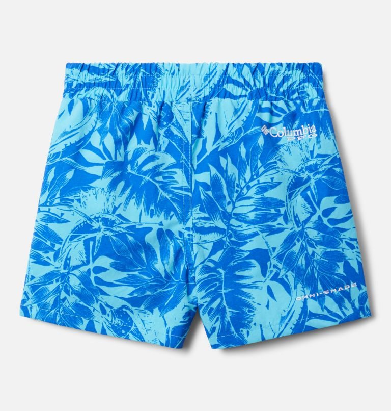 Kids' Columbia PFG Super Backcast Shorts Turquoise | CA-E3418