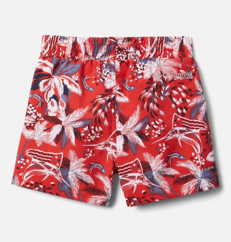 Kids' Columbia PFG Super Backcast Shorts Flower | CA-H8516