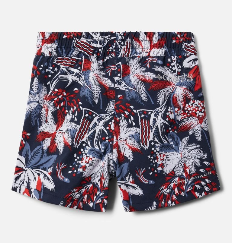 Kids' Columbia PFG Super Backcast Shorts Flower | CA-NCA63