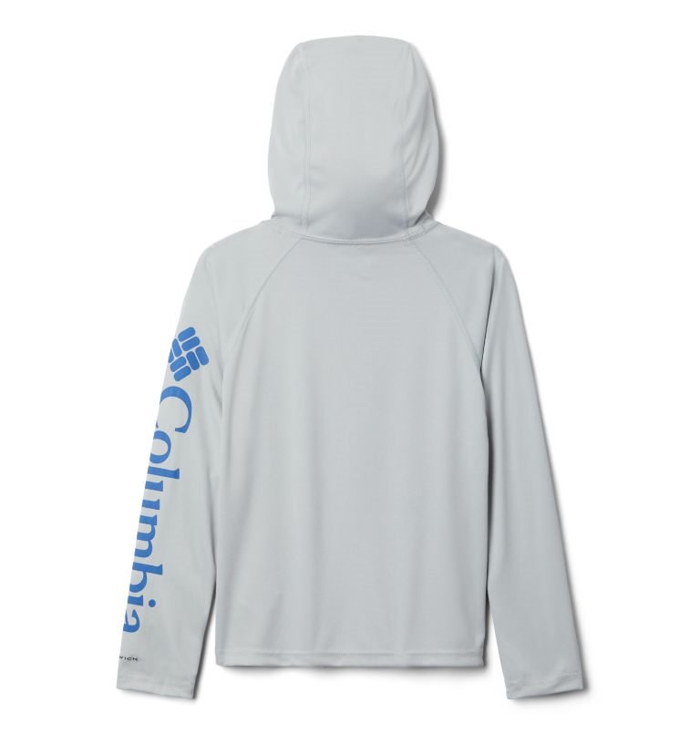 Kids' Columbia PFG Terminal Tackle Hoodie Light Grey | CA-B6805