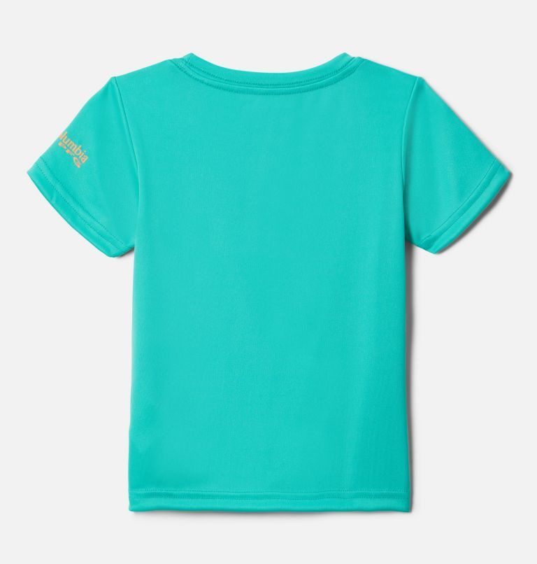 Kids' Columbia PFG Terminal Tackle LGF T Shirts Turquoise | CA-BCL48