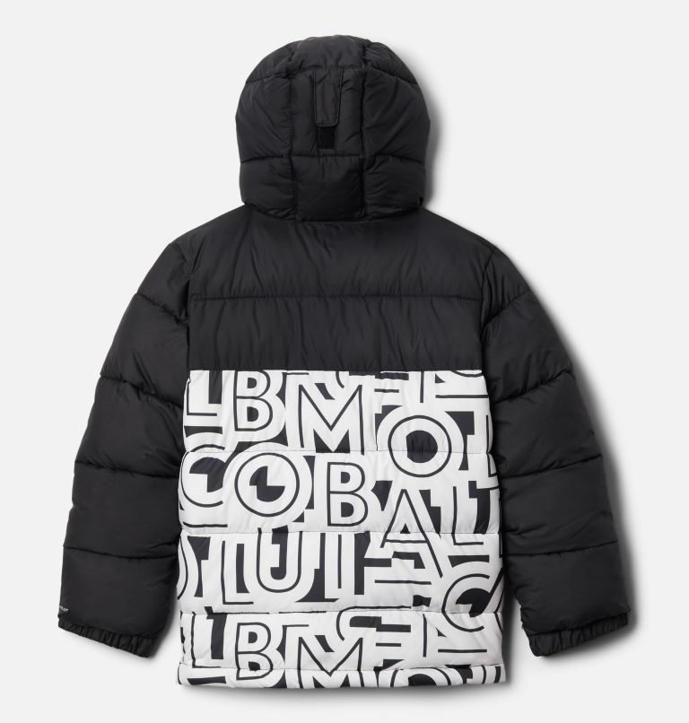 Kids' Columbia Pike Lake Jackets Black / White | CA-U41A6