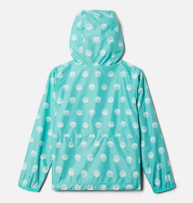 Kids' Columbia Pixel Grabber Reversible Jackets Turquoise | CA-ZAC34