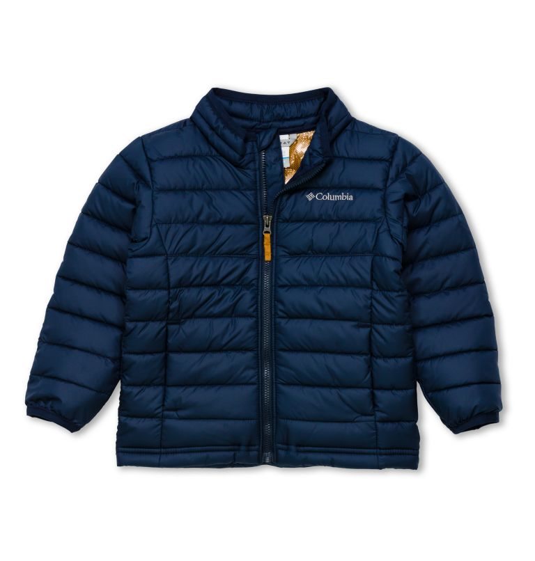 Kids\' Columbia Powder Lite Jackets Navy | CA-ZL356