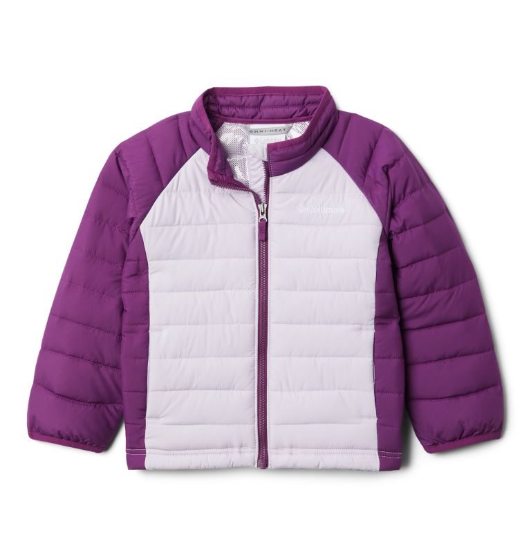 Kids\' Columbia Powder Lite Jackets Purple / Pink | CA-F160C