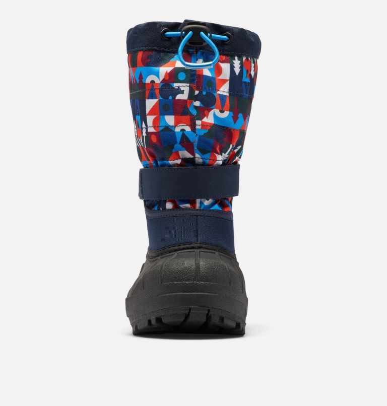 Kids' Columbia Powderbug Plus II Print Snow Boots Multicolor | CA-KA863