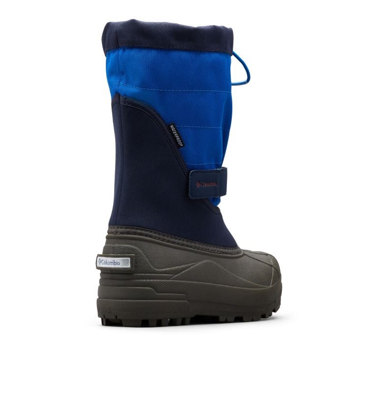 Kids' Columbia Powderbug Plus II Snow Boots Blue / Black | CA-TA583