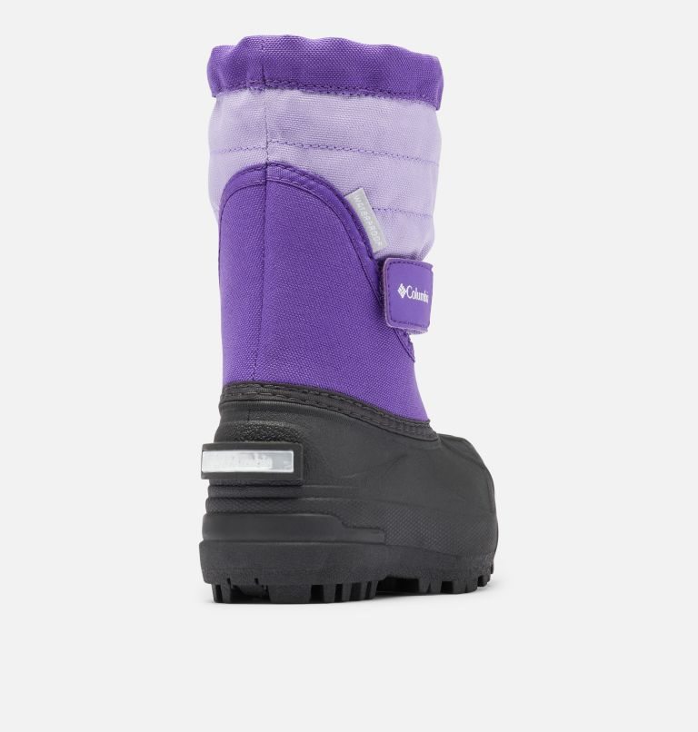 Kids' Columbia Powderbug Plus II Snow Boots Lavender | CA-U458A