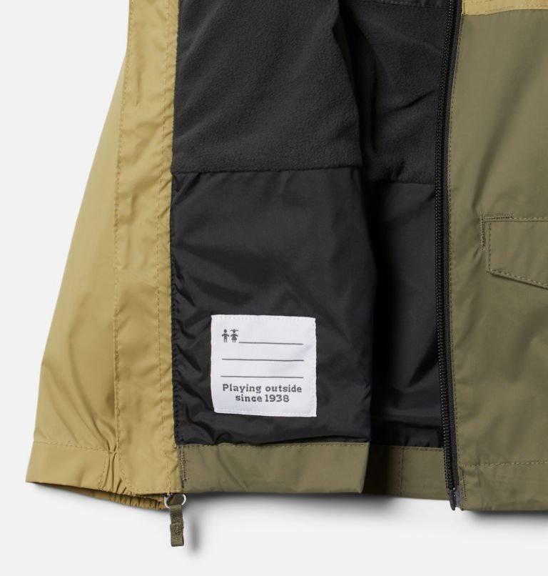 Kids' Columbia Rain-Zilla Jackets Olive | CA-G6538