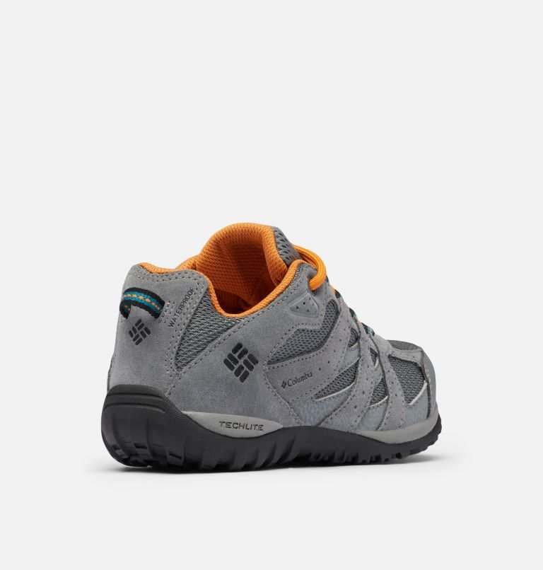 Kids' Columbia Redmond Waterproof Sneakers Light Grey | CA-A5134