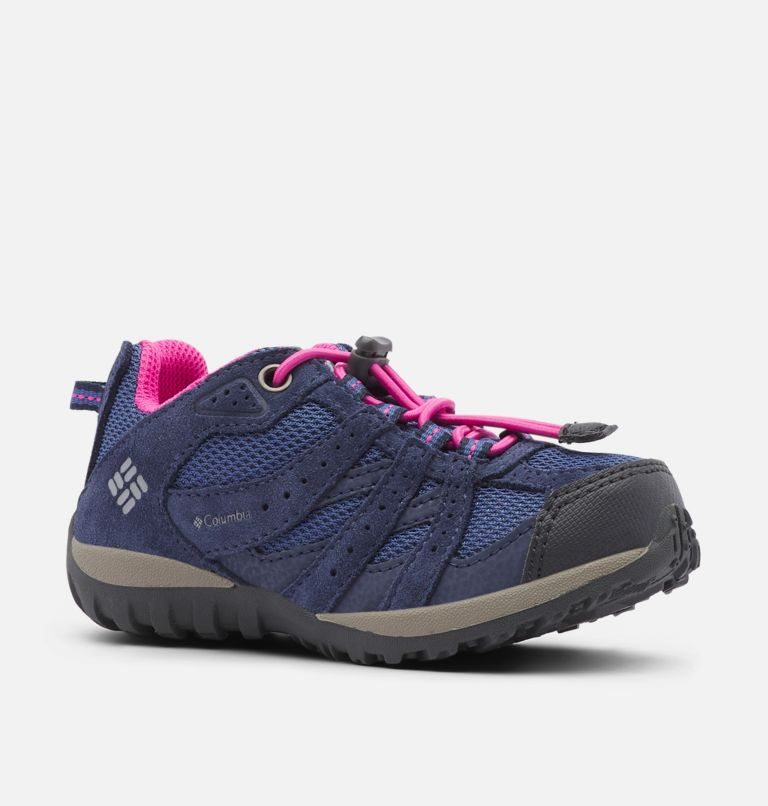 Kids' Columbia Redmond Waterproof Sneakers Navy | CA-Q16C5