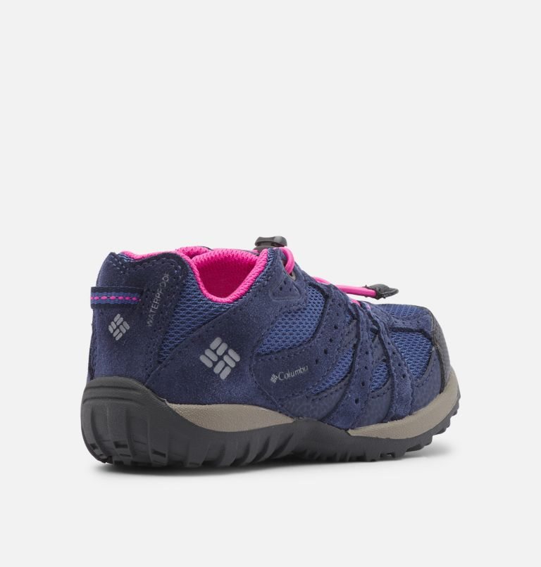 Kids' Columbia Redmond Waterproof Sneakers Navy | CA-Q16C5