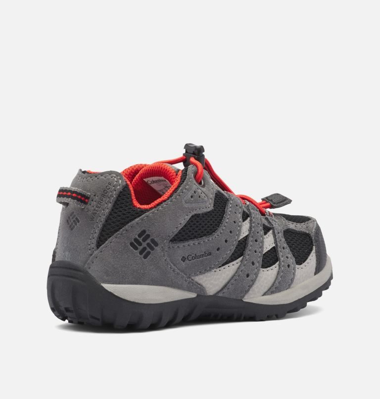 Kids' Columbia Redmond Waterproof Sneakers Light Grey | CA-Y1483