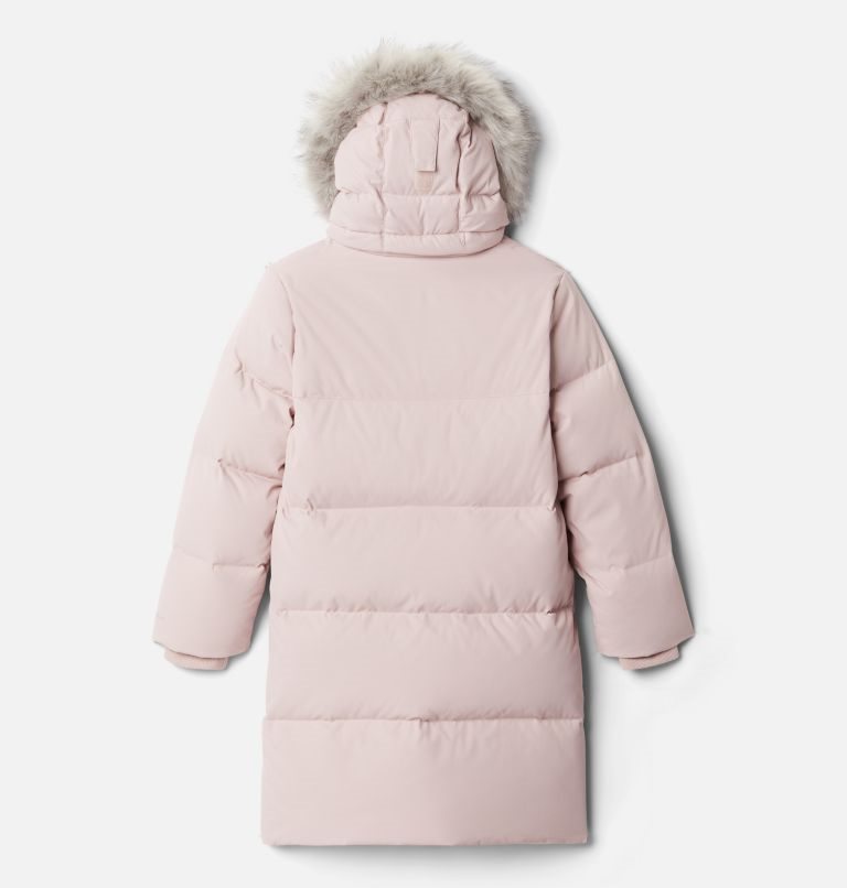 Kids' Columbia Rockfall Mid Down Jackets Pink | CA-A1460