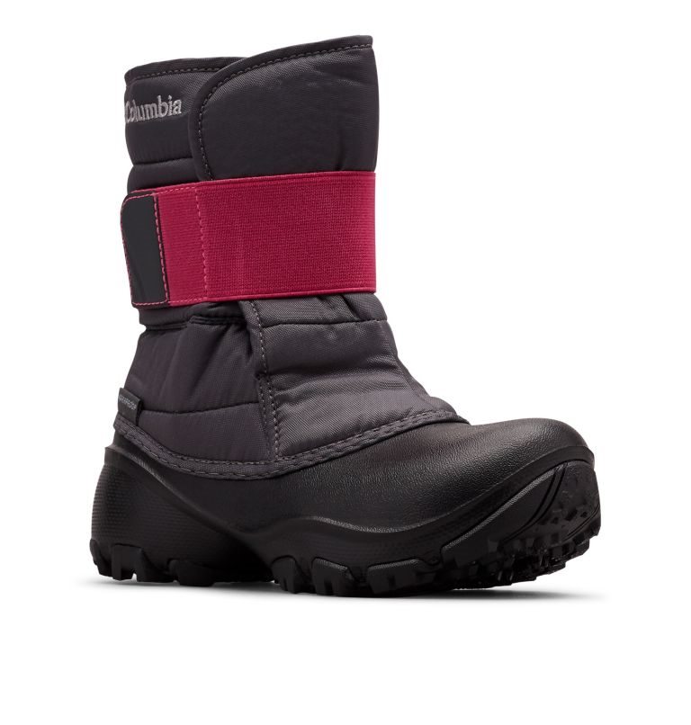 Kids' Columbia Rope Tow Kruser Boots Dark Grey | CA-I41AC