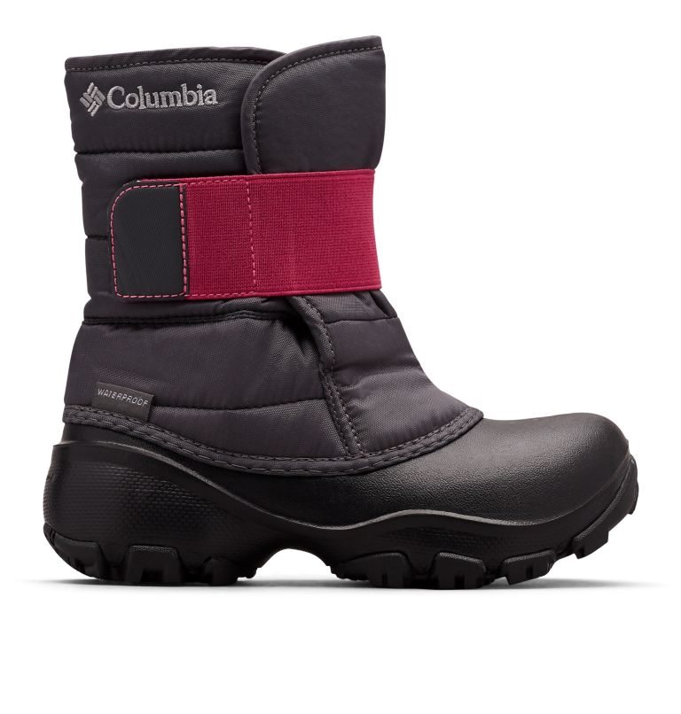 Kids\' Columbia Rope Tow Kruser Boots Dark Grey | CA-I41AC