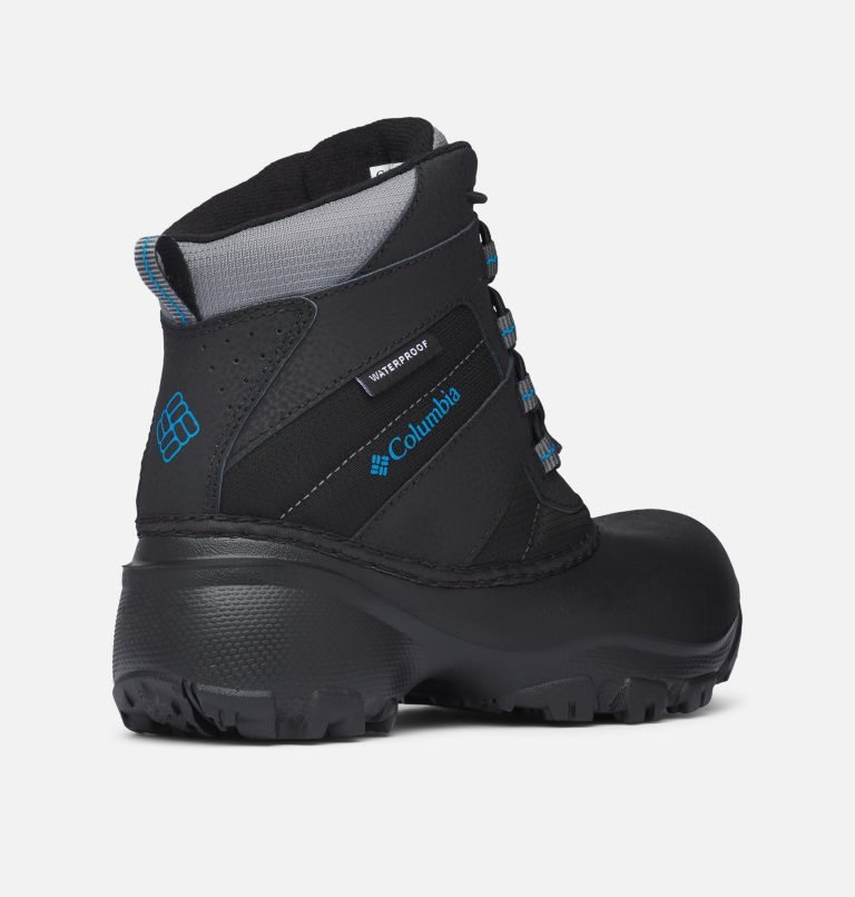 Kids' Columbia Rope Tow Waterproof Boots Black | CA-V0C1L