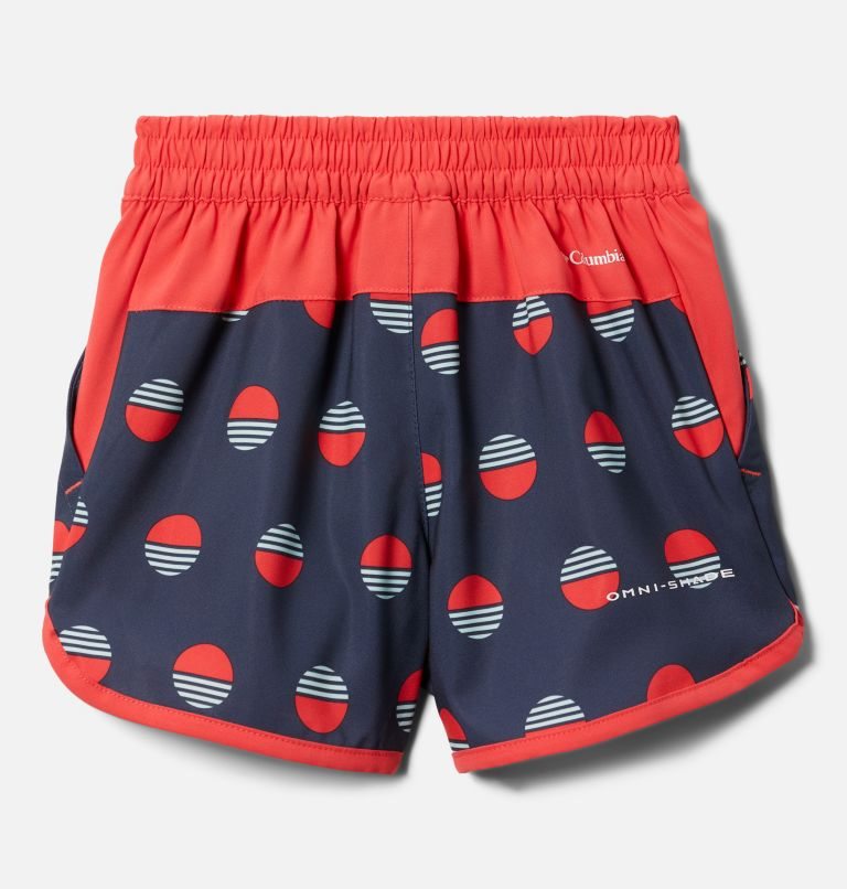 Kids' Columbia Sandy Shores Board Shorts Orange / Navy | CA-A43LA