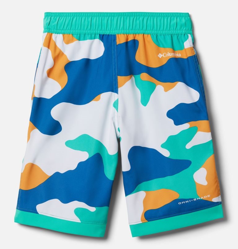 Kids' Columbia Sandy Shores Board Shorts Camo | CA-W6C14