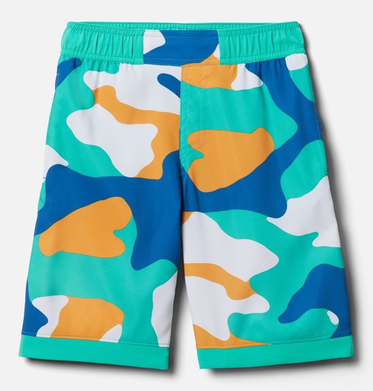 Kids\' Columbia Sandy Shores Board Shorts Camo | CA-W6C14