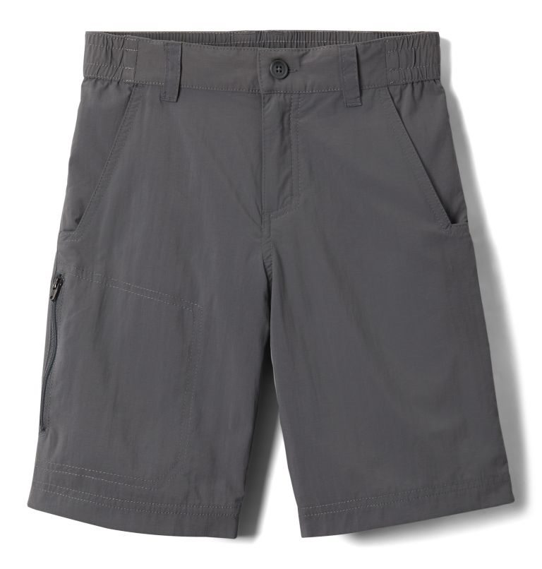 Kids\' Columbia Silver Ridge IV Shorts Dark Grey | CA-G8L31