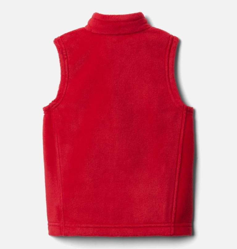 Kids' Columbia Steens Mountain Fleece Vest Red | CA-D36A5