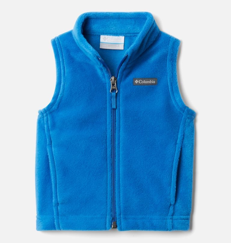 Kids\' Columbia Steens Mountain Fleece Vest Blue | CA-K0561