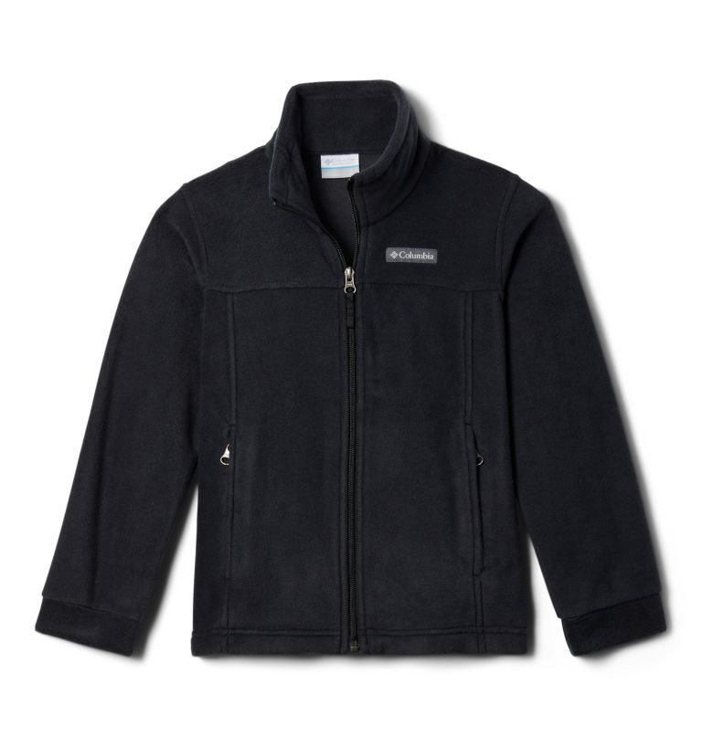 Kids' Columbia Steens Mountain II Fleece Jackets Black | CA-C3LA1