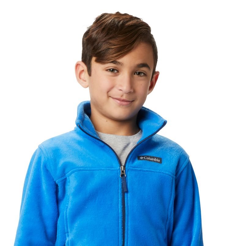 Kids' Columbia Steens Mountain II Fleece Jackets Blue | CA-CA3L1