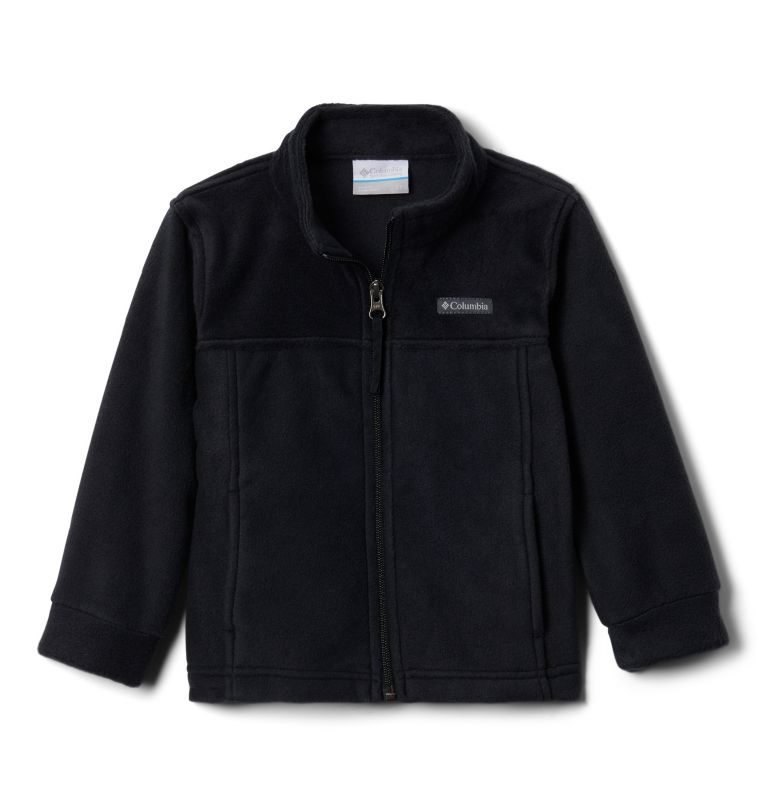 Kids' Columbia Steens Mountain II Fleece Jackets Black | CA-F8A34